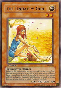 The Unhappy Girl - Ancient Sanctuary (AST) #AST-010 - Common / Short Print YuGiOh Trading Card
