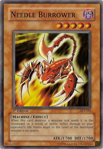 Needle Burrower - Ancient Sanctuary (AST) #AST-020 - Super Rare YuGiOh Trading Card