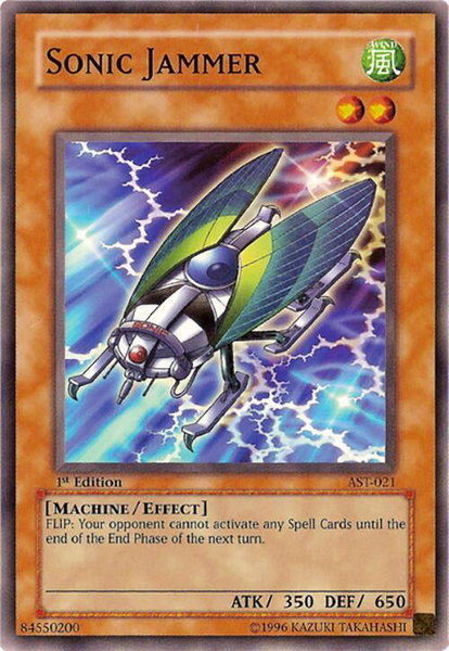 Sonic Jammer - Ancient Sanctuary YuGiOh trading card