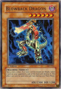 Blowback Dragon - Ancient Sanctuary (AST) #AST-022 - Ultra Rare YuGiOh Trading Card