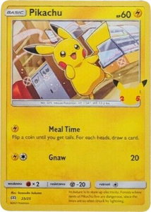 Pikachu - 25/25 - McDonald's 25th Anniversary Promos (MCD21) #025/025 - Rare Pokémon Trading Card