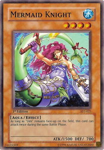 Mermaid Knight - Ancient Sanctuary (AST) #AST-025 - Common / Short Print YuGiOh Trading Card
