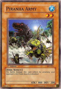 Piranha Army - Ancient Sanctuary (AST) #AST-026 - Common / Short Print YuGiOh Trading Card