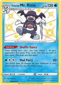 Galarian Mr. Rime - Shining Fates: Shiny Vault (SHFSV) #SV021/SV122 - Holo Rare Pokémon Trading Card