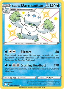 Galarian Darmanitan - Shining Fates: Shiny Vault (SHFSV) #SV024/SV122 - Holo Rare Pokémon Trading Card