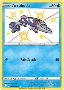 Arrokuda - Shining Fates: Shiny Vault (SHFSV) #SV031/SV122 - Holo Rare Pokémon Trading Card