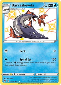 Barraskewda - Shining Fates: Shiny Vault (SHFSV) #SV032/SV122 - Holo Rare Pokémon Trading Card