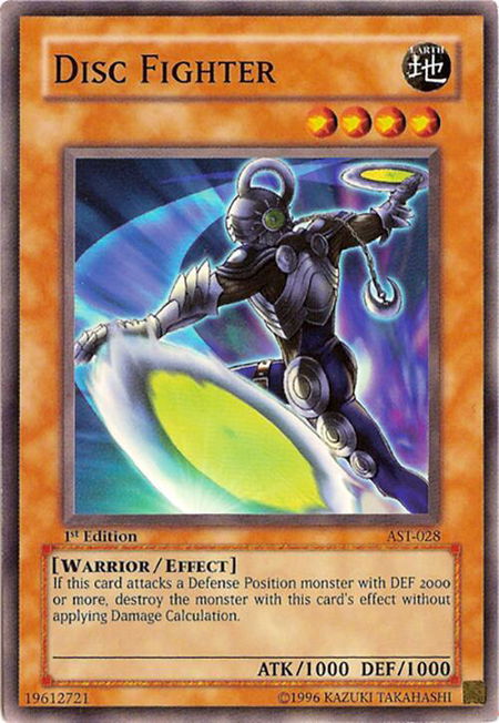 Disc Fighter - Ancient Sanctuary YuGiOh trading card