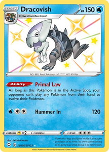 Dracovish - Shining Fates: Shiny Vault (SHFSV) #SV036/SV122 - Holo Rare Pokémon Trading Card