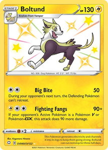 Boltund - Shining Fates: Shiny Vault (SHFSV) #SV040/SV122 - Holo Rare Pokémon Trading Card