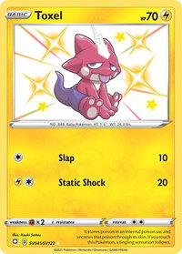 Toxel - Shining Fates: Shiny Vault (SHFSV) #SV041/SV122 - Holo Rare Pokémon Trading Card