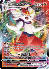 Cinderace VMAX - Shining Fates (SHF) #019/072 - Ultra Rare Pokémon Trading Card