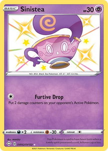 Sinistea - Shining Fates: Shiny Vault (SHFSV) #SV052/SV122 - Holo Rare Pokémon Trading Card