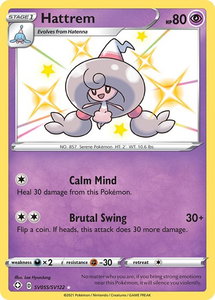 Hattrem - Shining Fates: Shiny Vault (SHFSV) #SV055/SV122 - Holo Rare Pokémon Trading Card