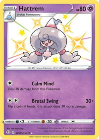 Hattrem - Shining Fates: Shiny Vault (SHFSV) #SV055/SV122 - Holo Rare Pokémon Trading Card