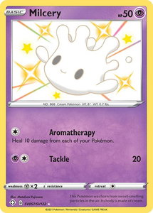 Milcery - Shining Fates: Shiny Vault (SHFSV) #SV057/SV122 - Holo Rare Pokémon Trading Card