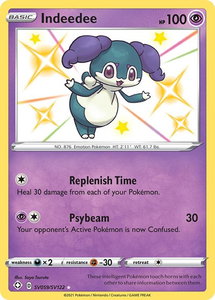 Indeedee - Shining Fates: Shiny Vault (SHFSV) #SV059/SV122 - Holo Rare Pokémon Trading Card