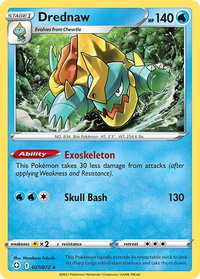 Drednaw - Shining Fates (SHF) #027/072 - Rare Pokémon Trading Card