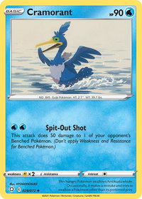 Cramorant - Shining Fates (SHF) #028/072 - Uncommon Pokémon Trading Card