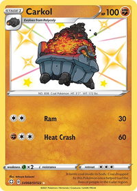 Carkol - Shining Fates: Shiny Vault (SHFSV) #SV068/SV122 - Holo Rare Pokémon Trading Card