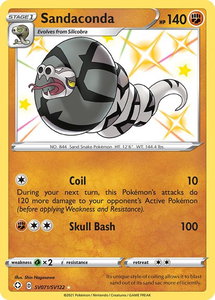 Sandaconda - Shining Fates: Shiny Vault (SHFSV) #SV071/SV122 - Holo Rare Pokémon Trading Card