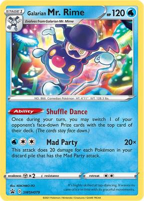 Galarian Mr. Rime - SWSH079 - SWSH: Sword & Shield Promo Cards Pokémon trading card