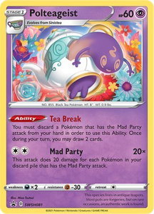 Polteageist - SWSH081 - SWSH: Sword & Shield Promo Cards (SWSD) #SWSH081 - Promo Pokémon Trading Card
