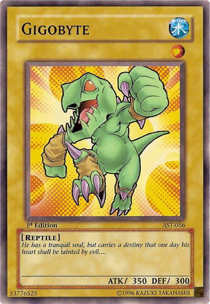 Gigobyte - Ancient Sanctuary YuGiOh trading card