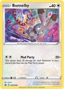 Bunnelby - SWSH082 - SWSH: Sword & Shield Promo Cards (SWSD) #SWSH082 - Promo Pokémon Trading Card