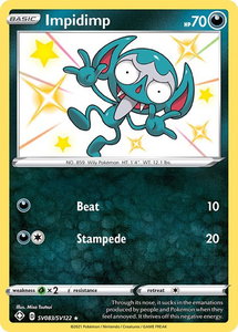 Impidimp - Shining Fates: Shiny Vault (SHFSV) #SV083/SV122 - Holo Rare Pokémon Trading Card