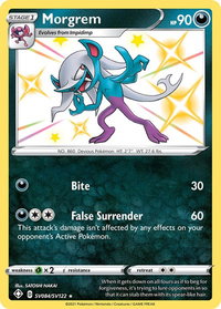 Morgrem - Shining Fates: Shiny Vault (SHFSV) #SV084/SV122 - Holo Rare Pokémon Trading Card