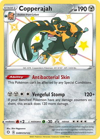 Copperajah - Shining Fates: Shiny Vault (SHFSV) #SV091/SV122 - Holo Rare Pokémon Trading Card