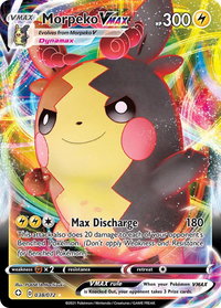 Morpeko VMAX - Shining Fates (SHF) #038/072 - Ultra Rare Pokémon Trading Card