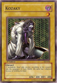 Kozaky - Ancient Sanctuary (AST) #AST-058 - Common / Short Print YuGiOh Trading Card