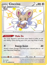 Cinccino - Shining Fates: Shiny Vault (SHFSV) #SV094/SV122 - Holo Rare Pokémon Trading Card