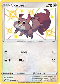 Skwovet - Shining Fates: Shiny Vault (SHFSV) #SV099/SV122 - Holo Rare Pokémon Trading Card