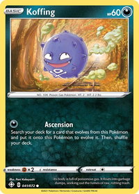 Koffing - Shining Fates (SHF) #041/072 - Common Pokémon Trading Card