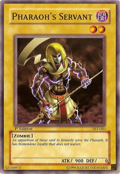 Pharaoh's Servant - Ancient Sanctuary YuGiOh trading card