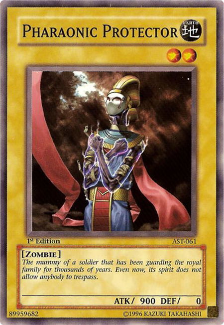 Pharaonic Protector - Ancient Sanctuary YuGiOh trading card