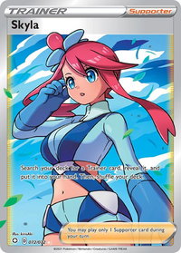 Skyla (Full Art) - Shining Fates (SHF) #072/072 - Ultra Rare Pokémon Trading Card