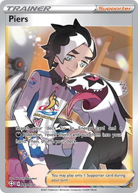 Piers (Full Art) - Shining Fates (SHF) #069/072 - Ultra Rare Pokémon Trading Card
