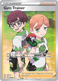 Gym Trainer (Full Art) - Shining Fates (SHF) #068/072 - Ultra Rare Pokémon Trading Card