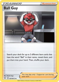 Ball Guy - Shining Fates (SHF) #057/072 - Uncommon Pokémon Trading Card