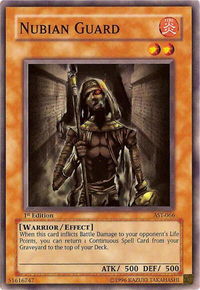 Nubian Guard - Ancient Sanctuary (AST) #AST-066 - Common / Short Print YuGiOh Trading Card