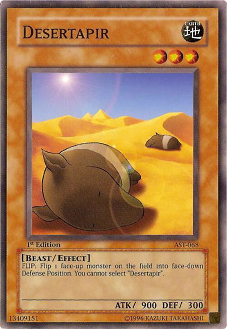Desertapir - Ancient Sanctuary YuGiOh trading card