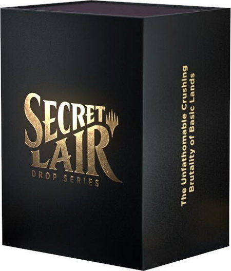 Secret Lair Drop: The Unfathomable Crushing Brutality of Basic Lands - Non-Foil Edition - Secret Lair Drop Series Magic: The Gathering trading card