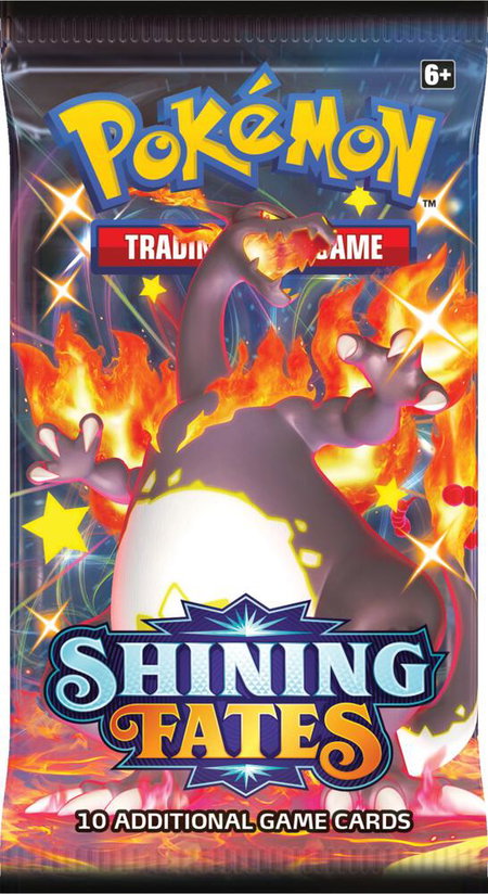 Shining Fates Booster Pack trading card from Shining Fates Shining Fates Booster Pack - Shining Fates Pokémon trading card