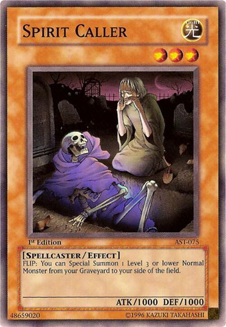 Spirit Caller - Ancient Sanctuary YuGiOh trading card