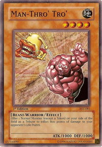 Man-Thro' Tro' - Ancient Sanctuary (AST) #AST-081 - Common / Short Print YuGiOh Trading Card