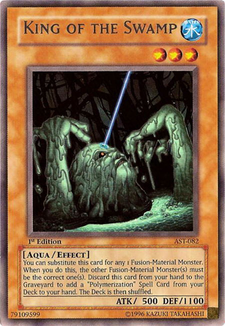 King of the Swamp - Ancient Sanctuary YuGiOh trading card